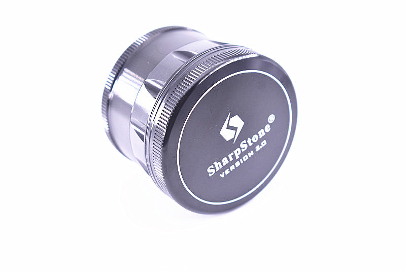 Large CNC Herb Grinder with Colorful Polygon Design