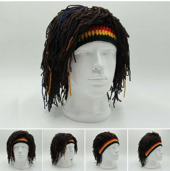 Knitted Rasta Beanie Hat for Warmth and Comfort